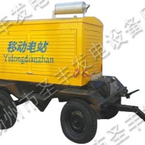 潍柴道依茨30KW移动式柴油发电机组